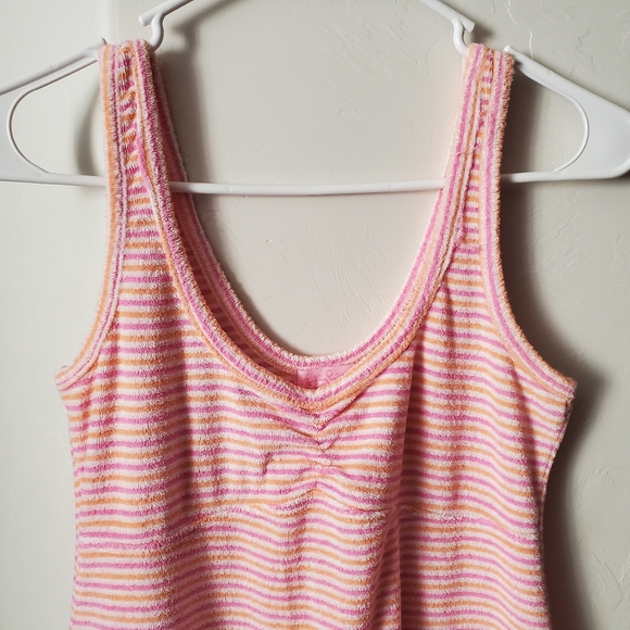 Lilly Pulitzer Terrycloth Pink Mini Dress Swim Cover Up Summer - Picture 5 of 11